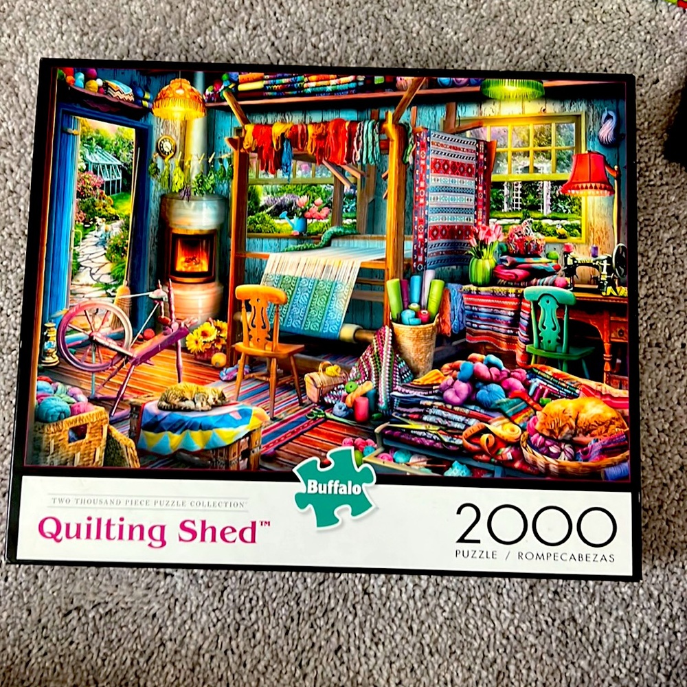 Buffalo Quilting Shed 2000 piece puzzle